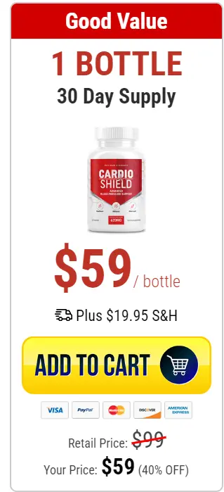 Cardioshield 1 bottle buy